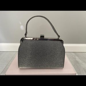 Grey Silver Cute Purse Bag Clutch